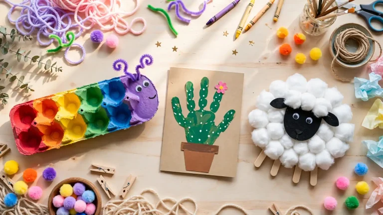 Simple Craft Ideas for Kids Using Stuff You Already Have