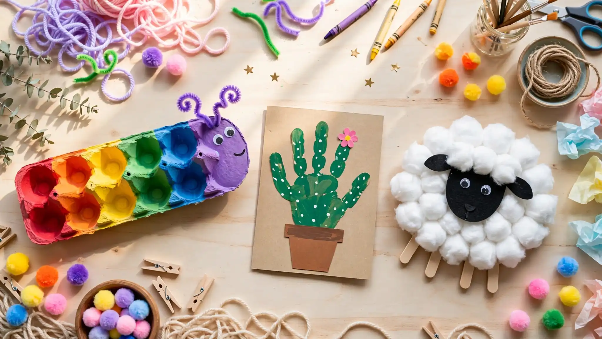 Simple Craft Ideas for Kids Using Stuff You Already Have