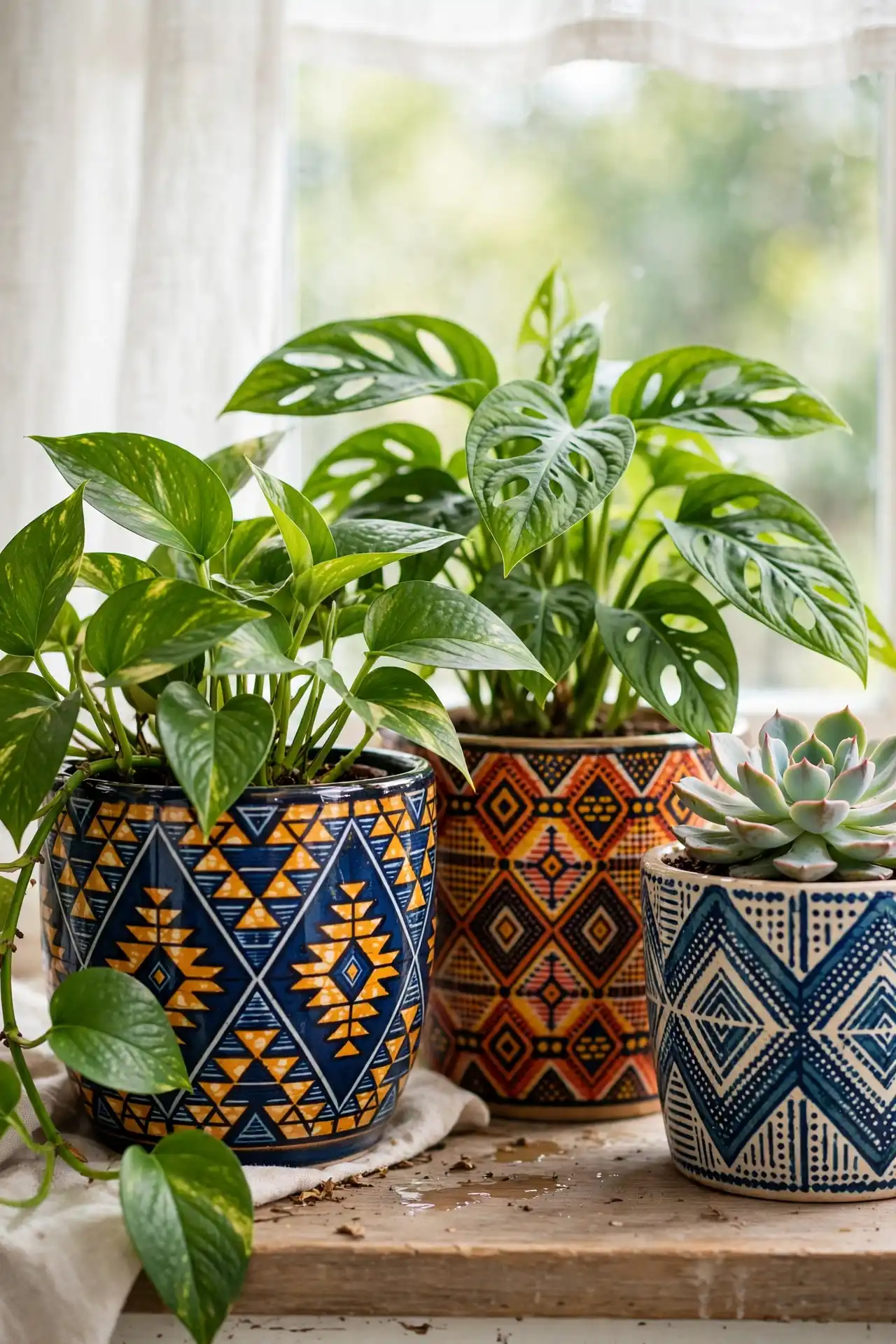 19 Afrocentric Decor Trends Taking Over in 2026 16 African-Print Planters for Everyday Houseplants
