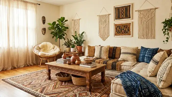 Afro Boho Living Room Ideas You Need to Try