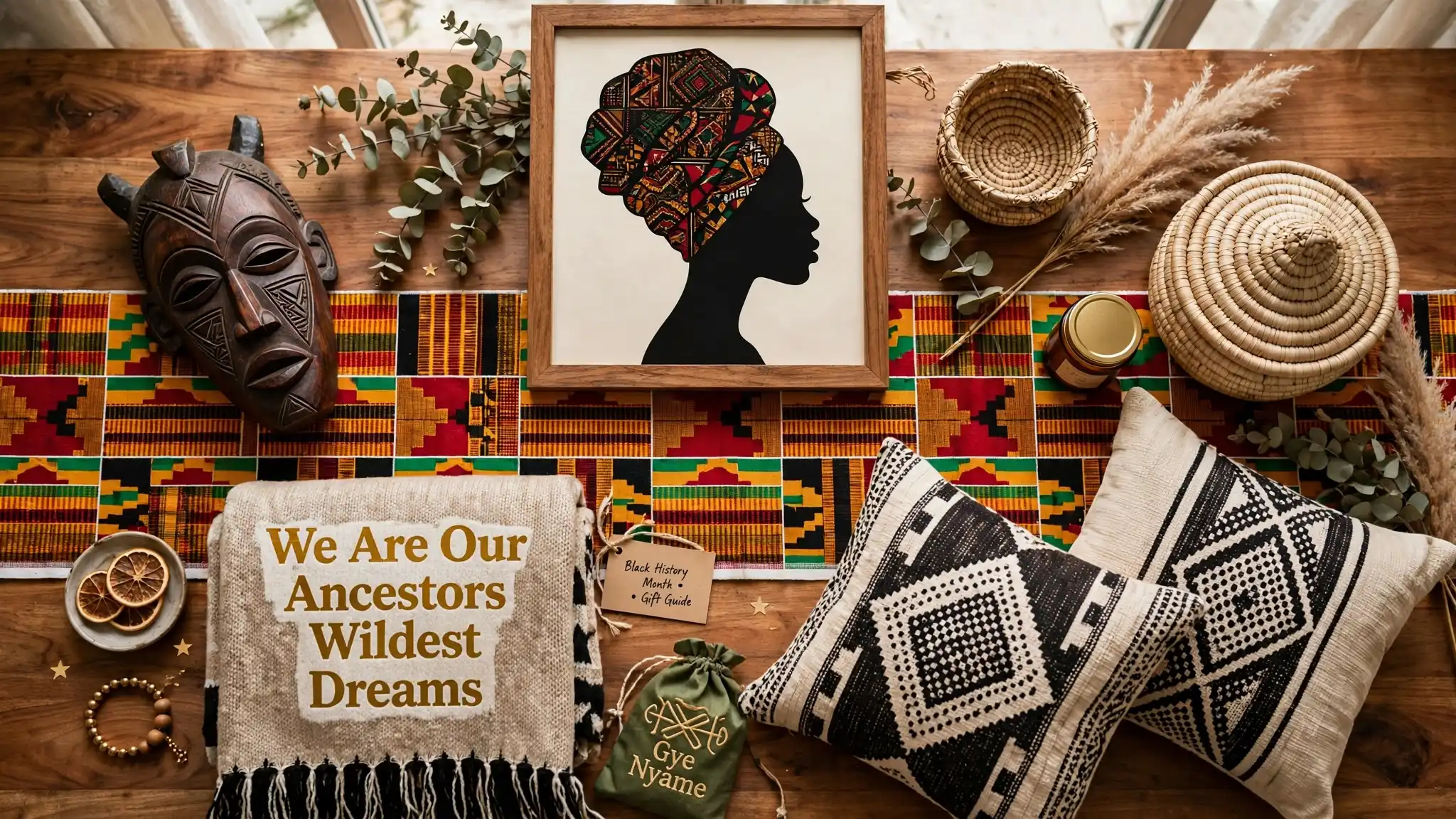 Afrocentric Decor Gifts to Give This Black History Month