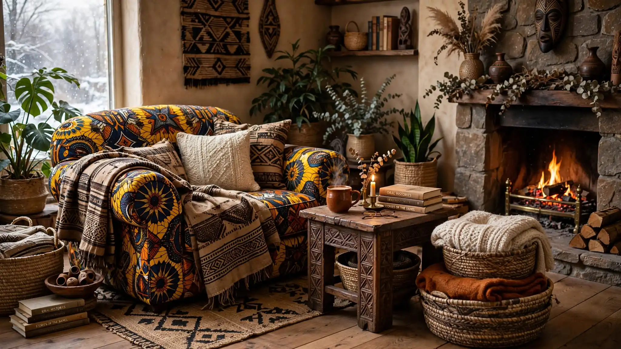 Afrocentric Winter Home Decor Ideas for a Cozy Season
