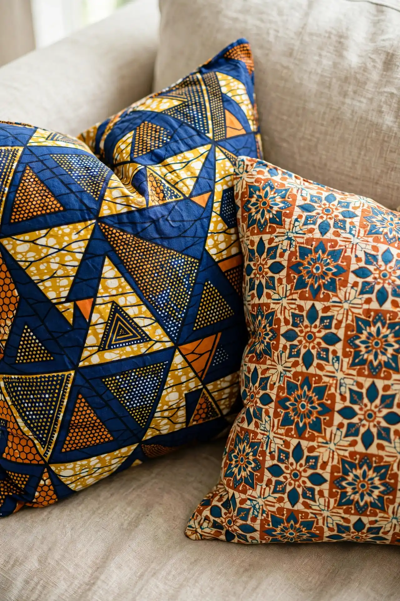 Ankara Pillow Covers