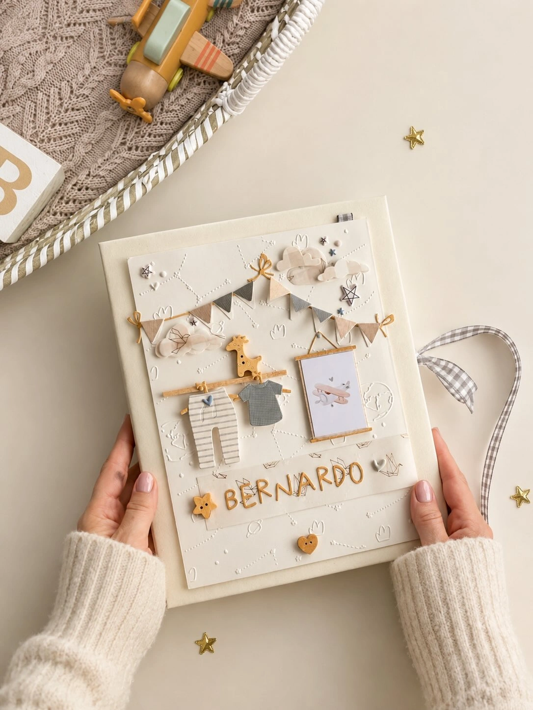 Baby scrapbook