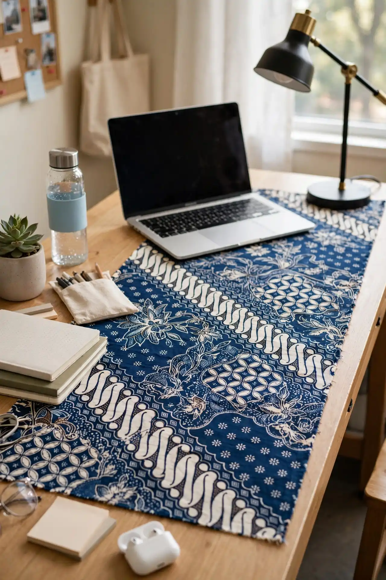 16 Afrocentric Back-to-School Dorm Decor Ideas for Move-In Day 13 Batik Desk Runner