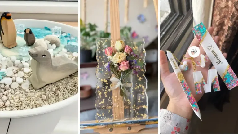 Beginner Resin Crafts You Can Make Without a Garage or Ventilation