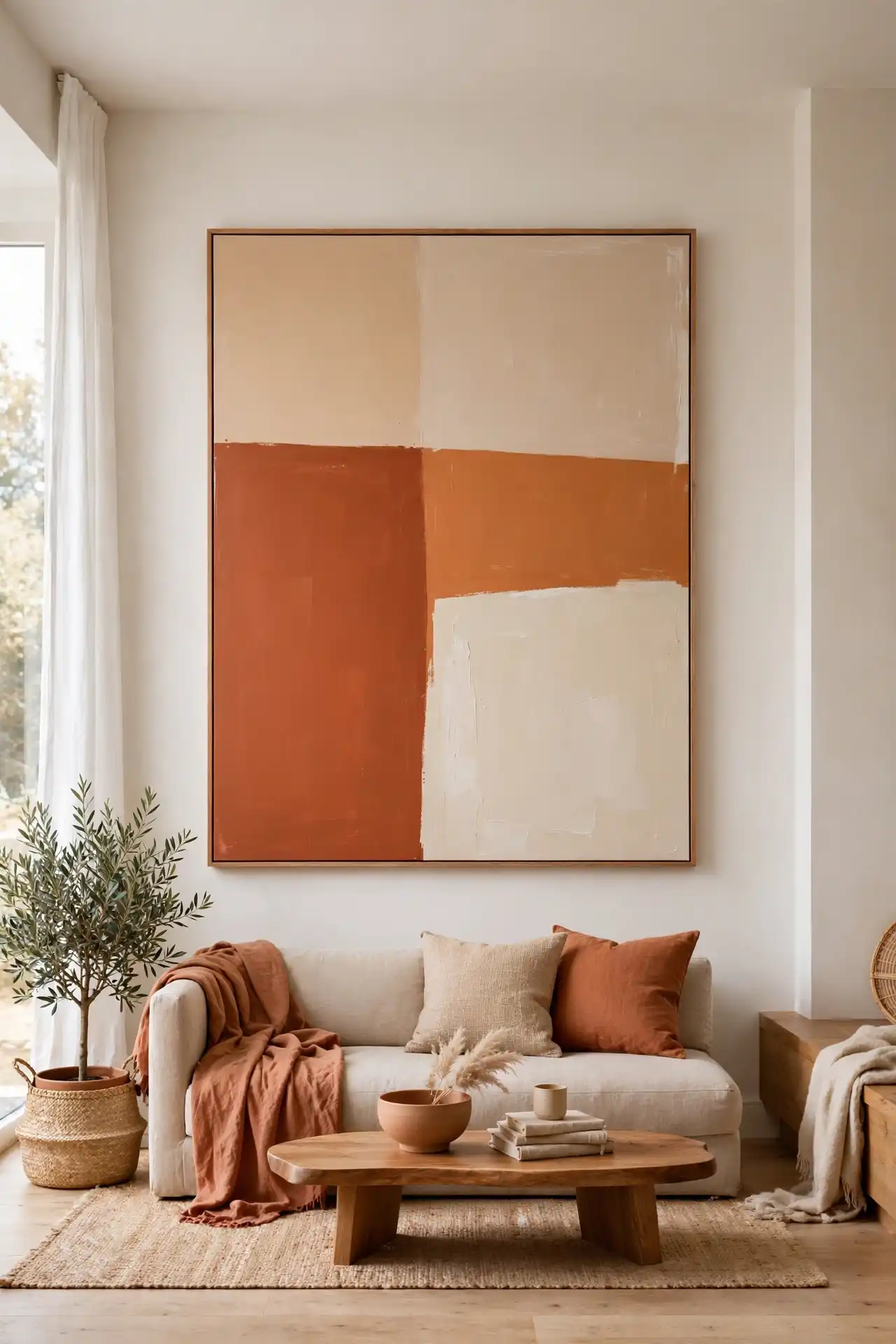 Bold Color-Block Abstract