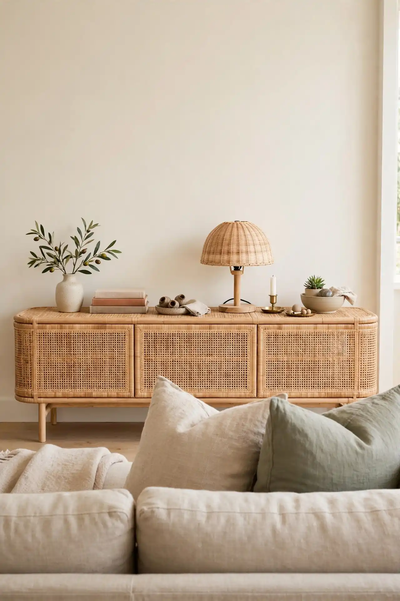 24 Afro Boho Living Room Ideas You Need to Try 18 Console Table Display