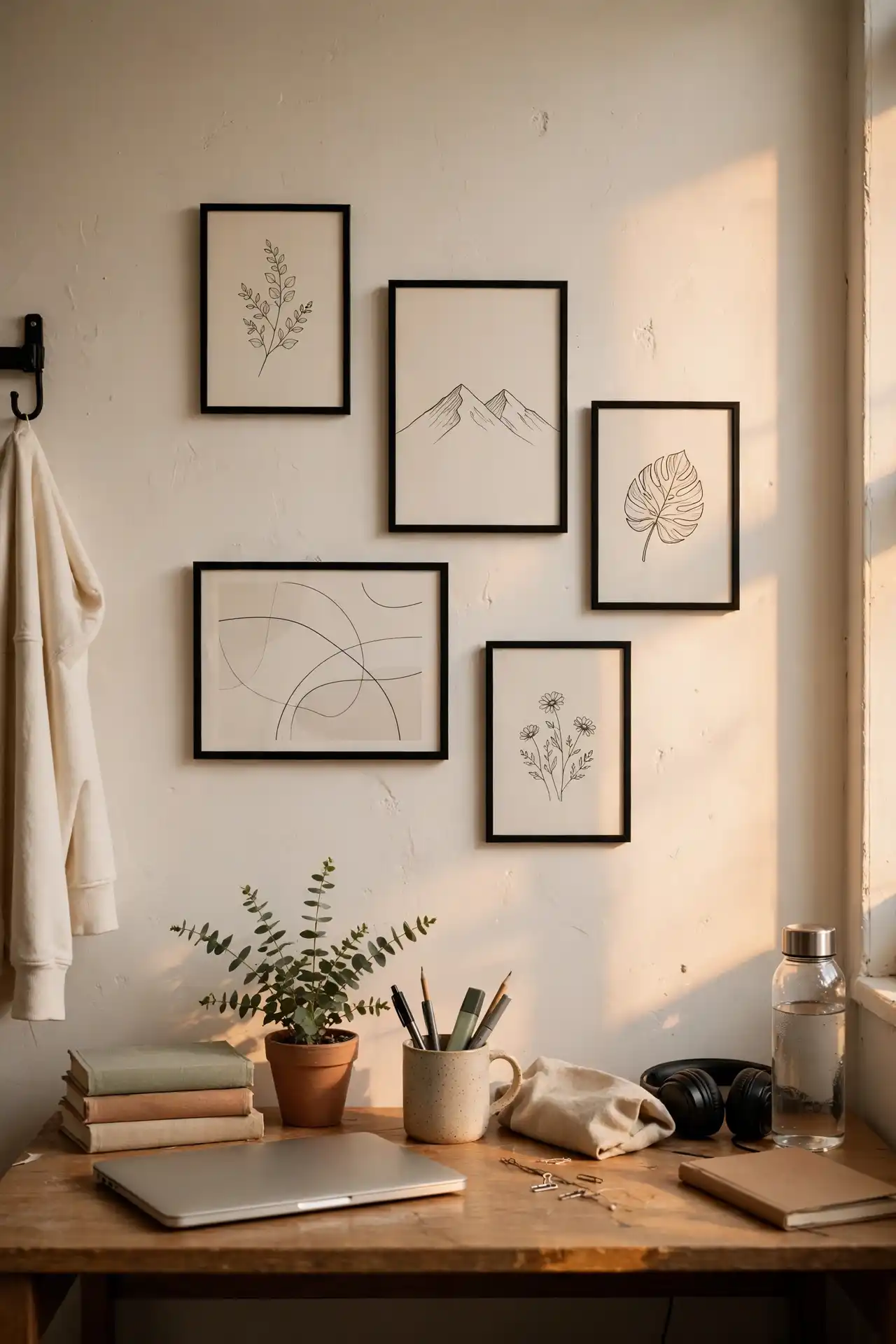 16 Afrocentric Back-to-School Dorm Decor Ideas for Move-In Day 3 Gallery Wall of Black Artists