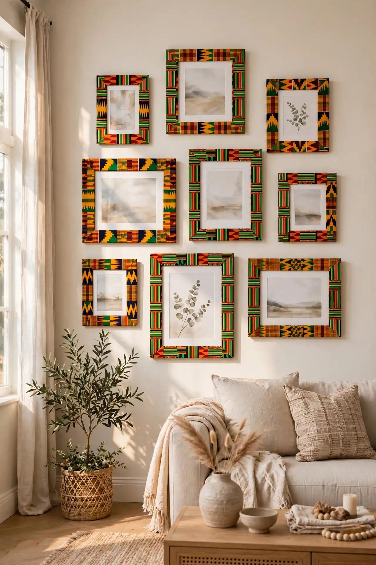 Gallery wall frames