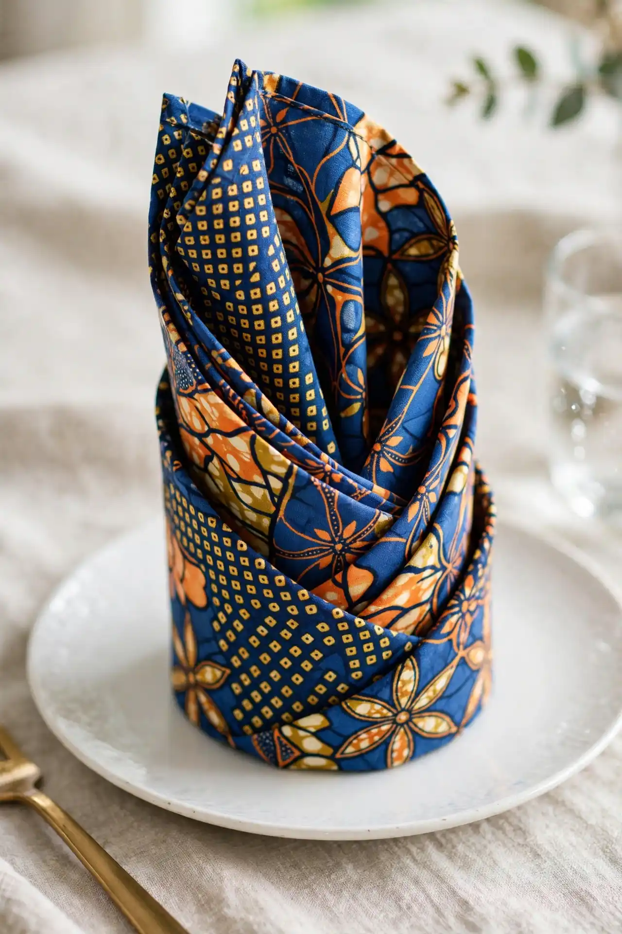 20 Afrocentric Wedding Decor Ideas for a Celebration Rooted in Heritage 12 Gele-Inspired Napkin Folds for Every Place Setting