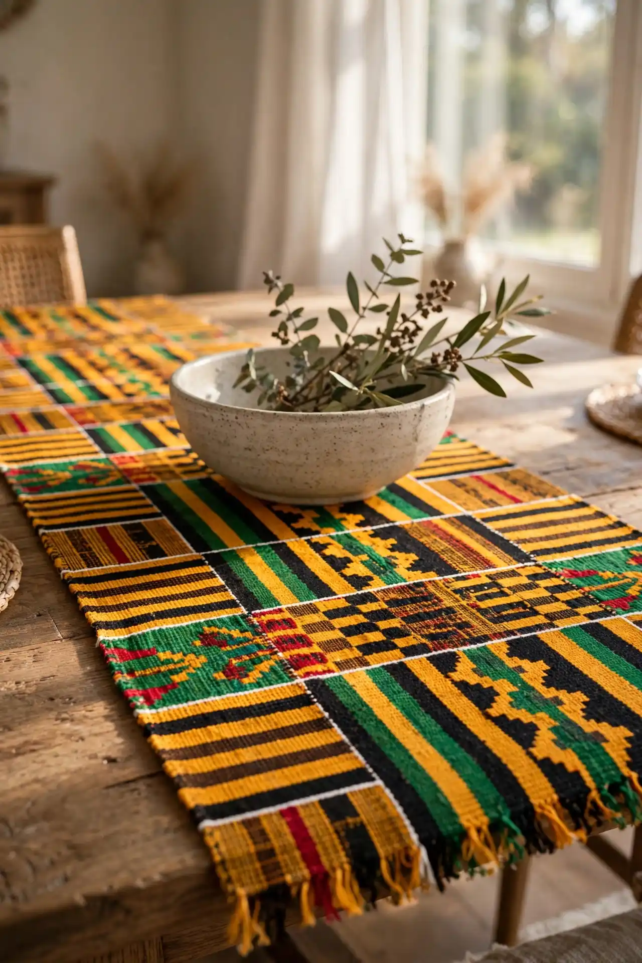 Kente Table Runner