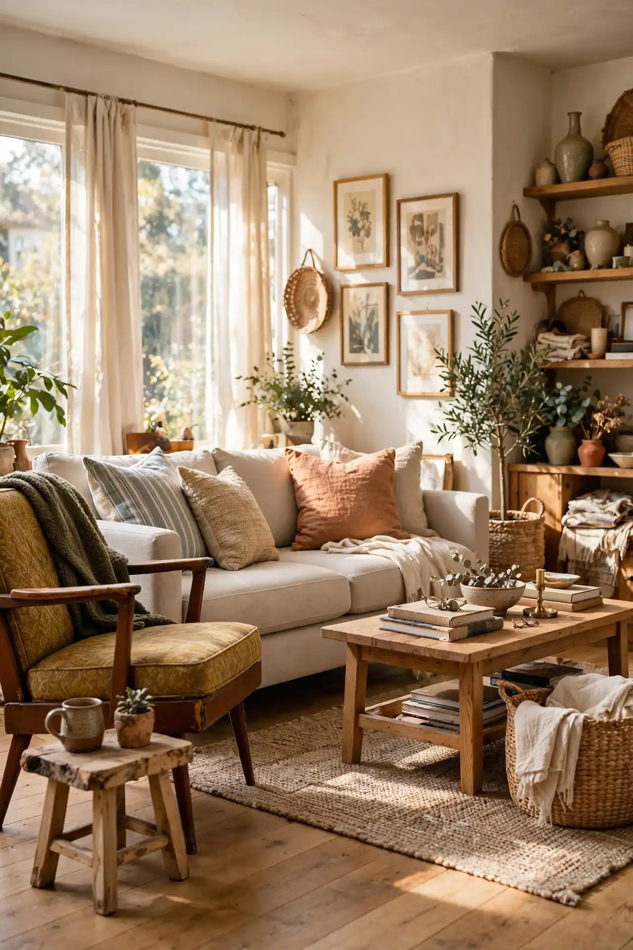 24 Afro Boho Living Room Ideas You Need to Try 24 Mismatched Sourcing