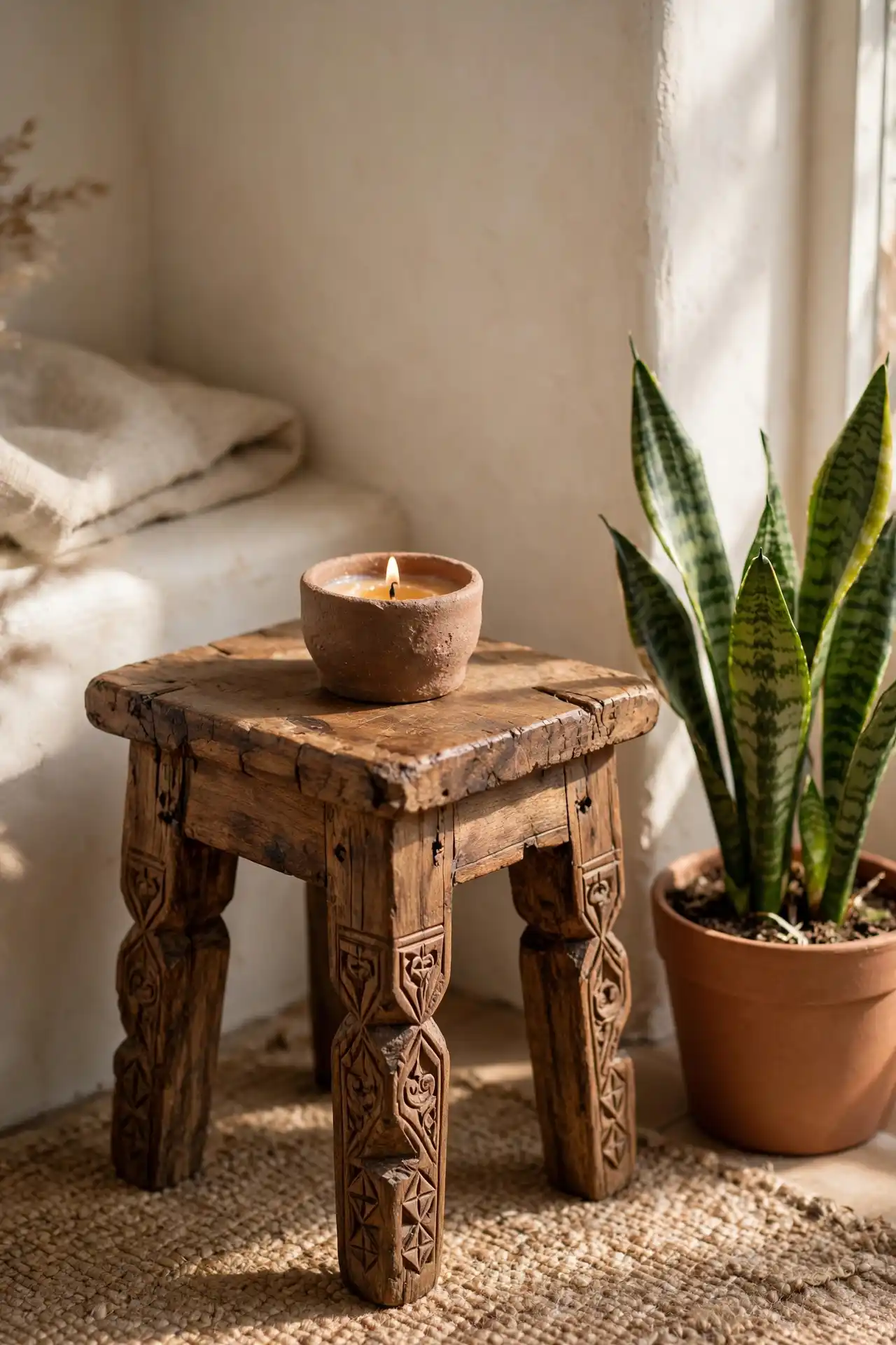 16 Small Afrocentric Bedroom Ideas That Don't Feel Overwhelming 10 Reading corner