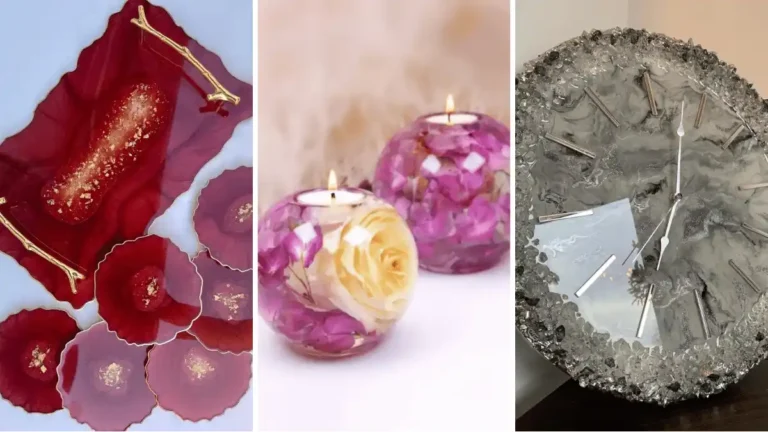 Resin Craft Ideas You Can Make and Sell From a Studio Apartment