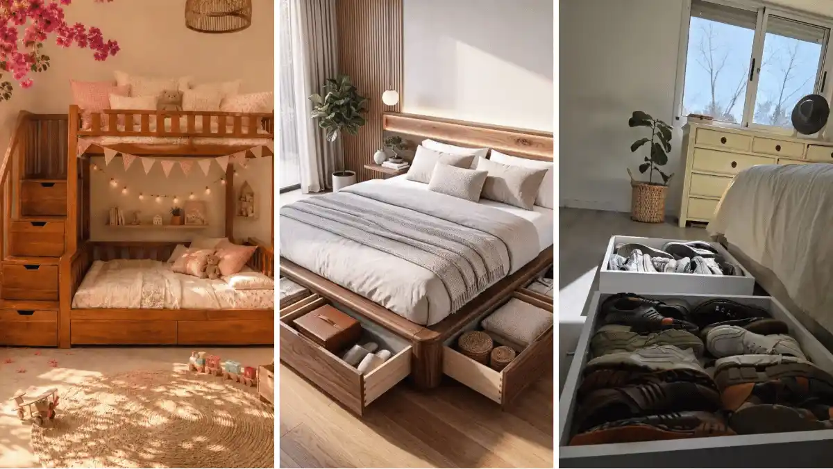 16 Under-Bed Storage Ideas That Actually Keep Things Tidy 1 Under-Bed Storage Ideas