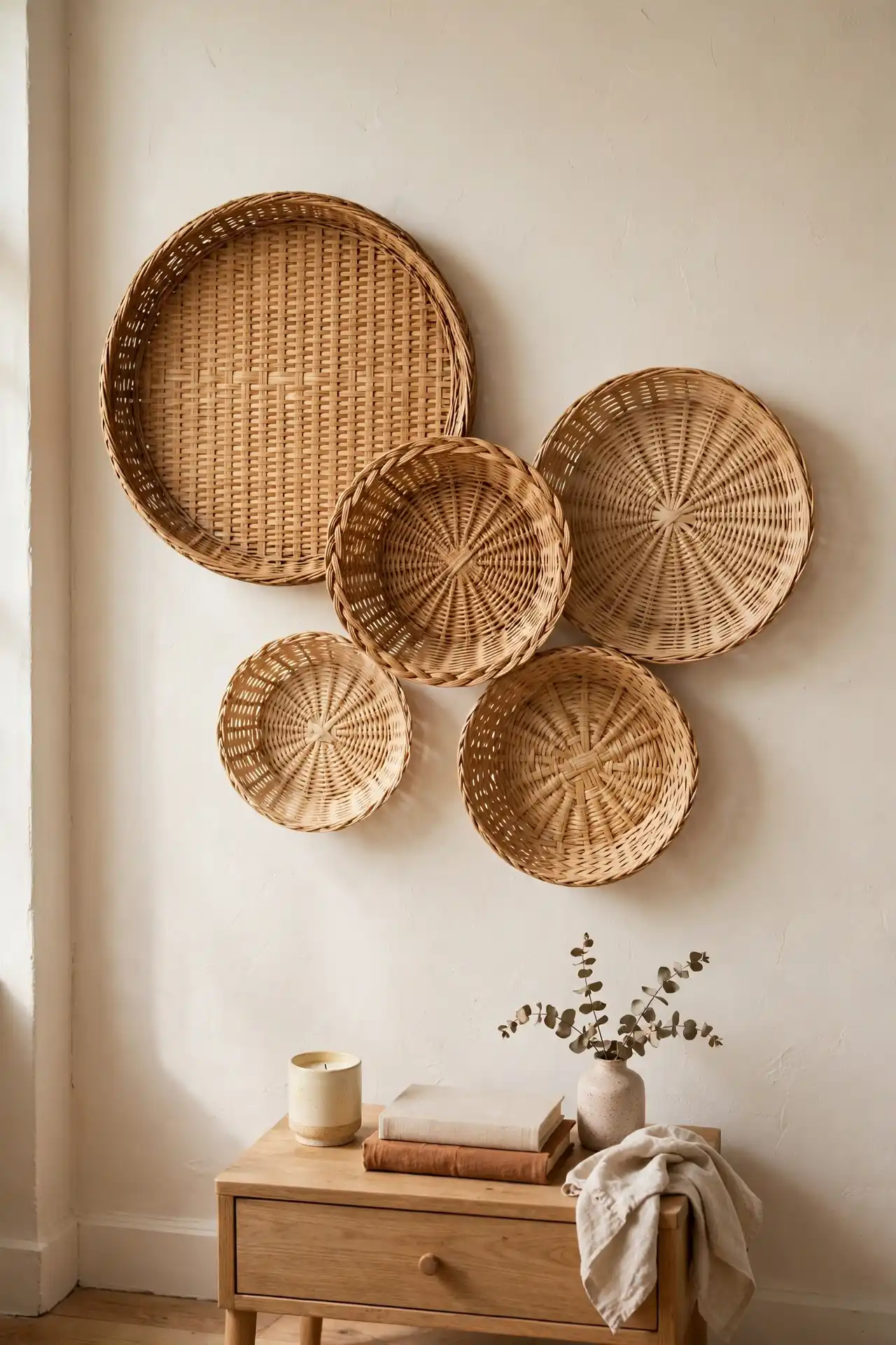 16 Small Afrocentric Bedroom Ideas That Don't Feel Overwhelming 7 Wall baskets