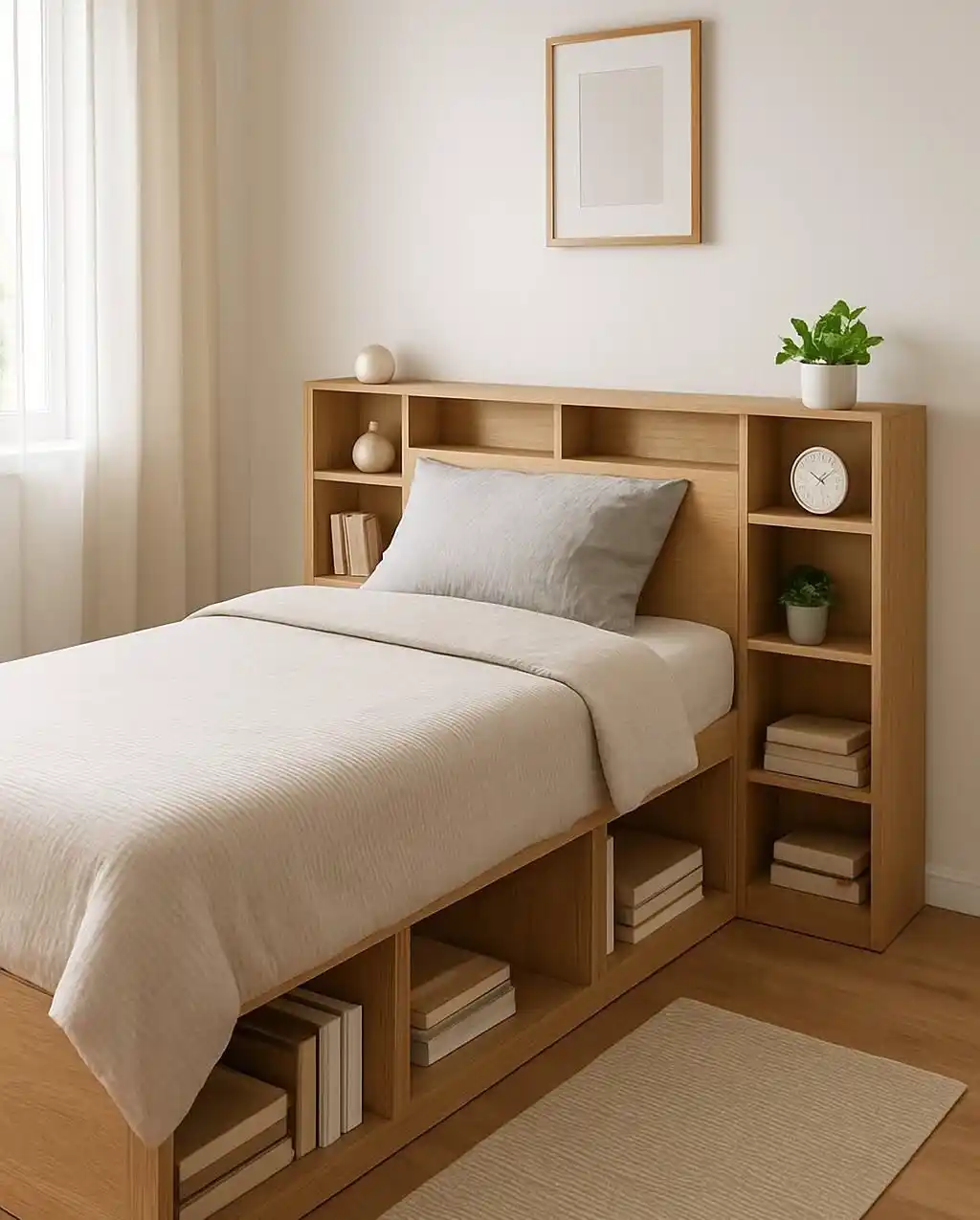 16 Under-Bed Storage Ideas That Actually Keep Things Tidy 8 book storage bed