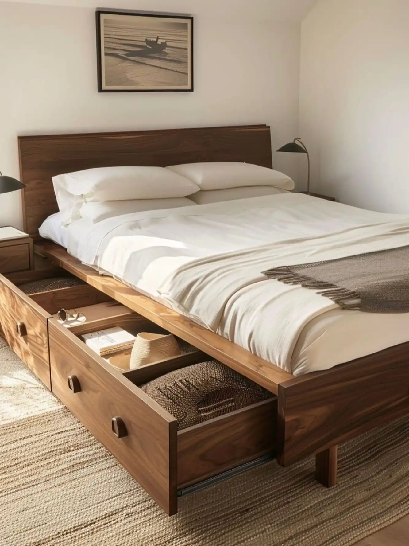 16 Under-Bed Storage Ideas That Actually Keep Things Tidy 11 suitcase storage bed
